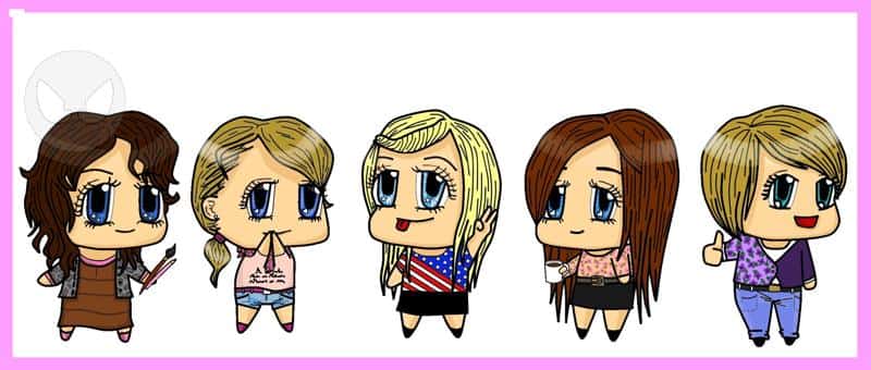 StrawberryMarshmallow Chibis