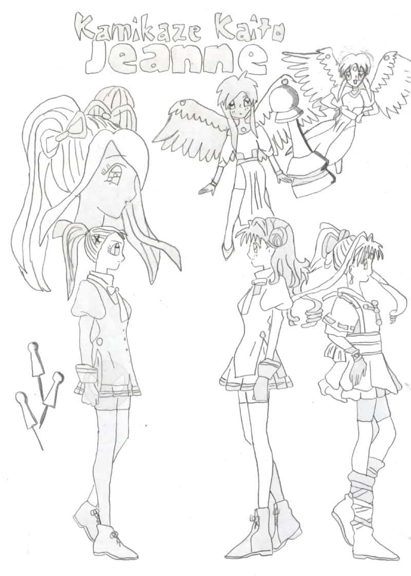 Dojinshi Kamikaze Kaito Jeanne