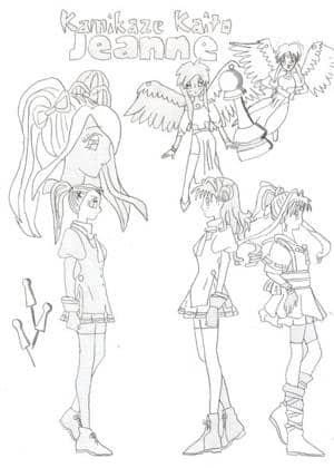 Dojinshi Kamikaze Kaito Jeanne
