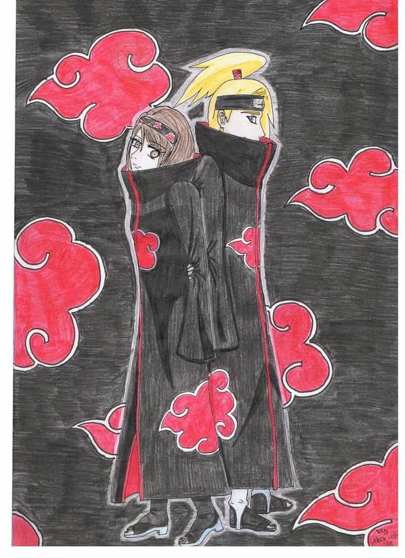 Teambild: Khyra und Deidara