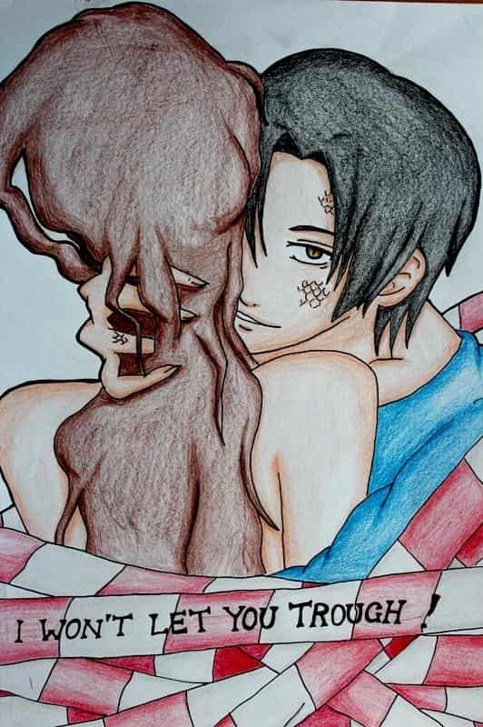 I won't let you through!