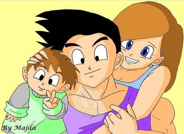Goten und seine Familie