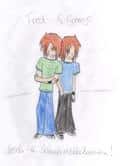 Fred &amp;amp; George (farbige Skizze)