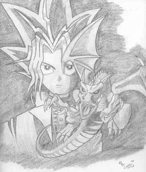 Yu-Gi-Oh mit Drache