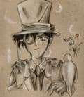 Kaito Kid mit taube