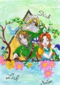 Link, Malon und Shiek