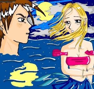 Eine dramatische Szene!