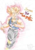 Trunks als Supersayajin