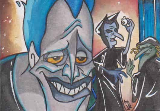 Hades und zwei Moiren