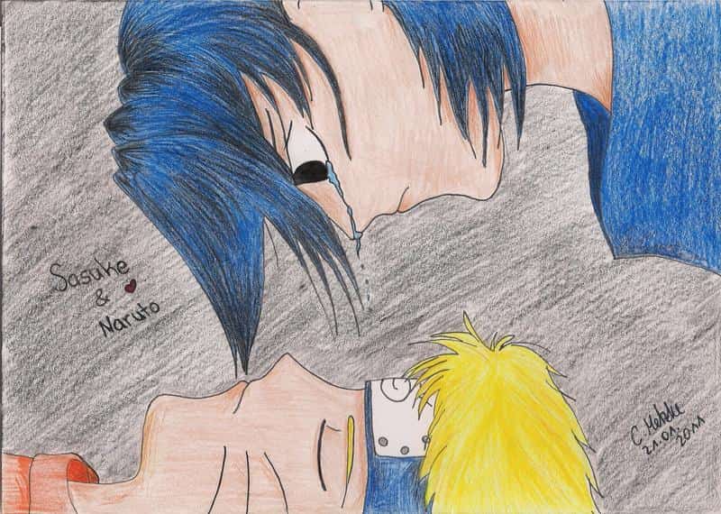 Sasuke cry ... Naru )'=