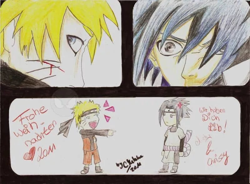 Naruto und Sasuke ♥