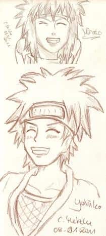 Minato und Yahiko *-*