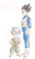 Trunks und Vegeta