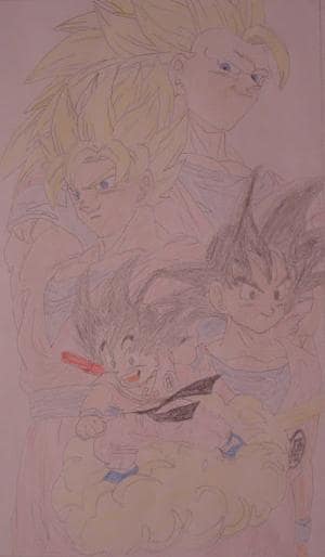 Goku;SSJ1&2&3