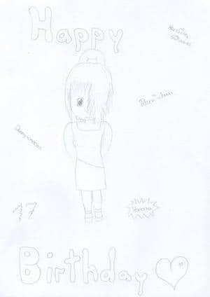 Happy Birthday (Skizze)