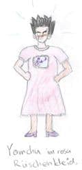 Yamchu im rosa Kleid *ggg*