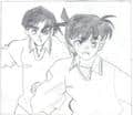Shinichi und Heiji XD