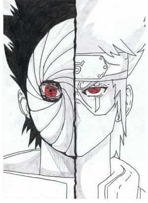 kakashi und tobi