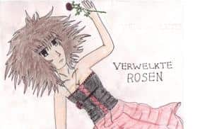 Verwelkte Rosen