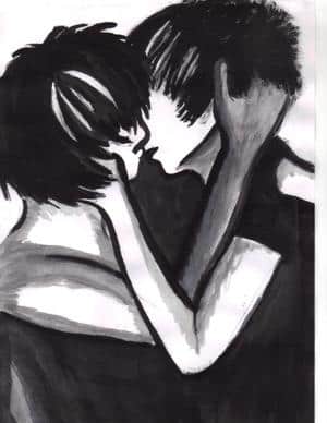 Gay Emo Guys Kissing