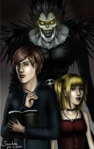 The eyes of the death