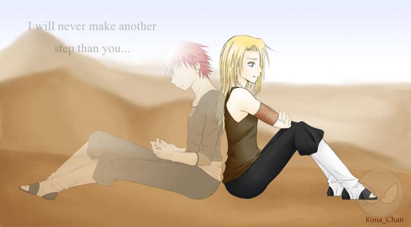 I will never make another step than you...