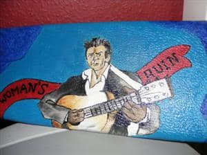 VW T3 Sonnenblende - Jonny Cash