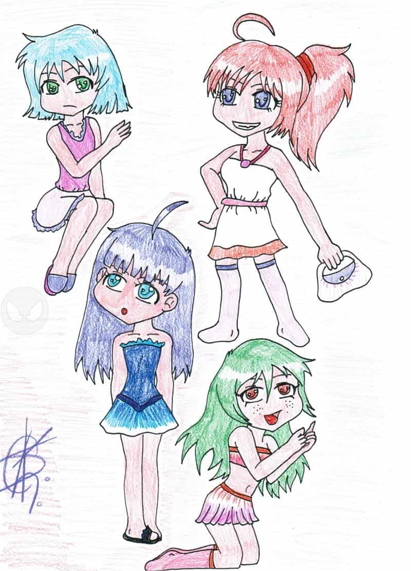 Chibi girls^^