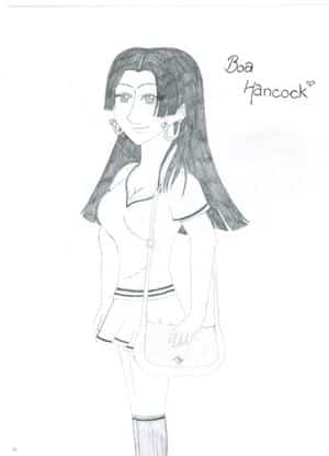 Schoolgirl Boa Hancock