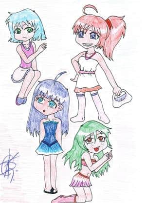 Chibi girls^^
