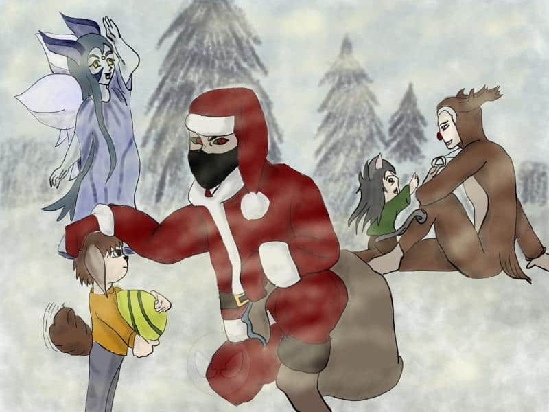 santa is coming to everyone