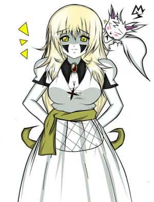 Lucia Arfaye & white Fox