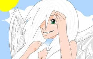 Anoyo Y. in Engelsgestalt