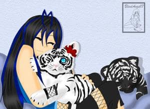 Mitsuki mit Mura und Sura