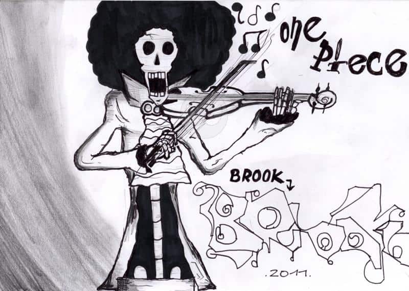 Das one piece lied von Brook
