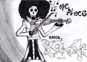 Das one piece lied von Brook