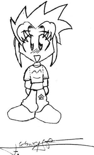 Chibi Figur (skitzze