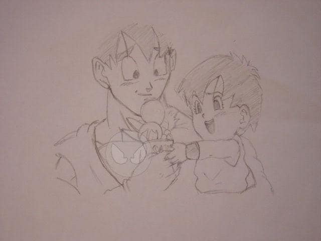 son goku und pan