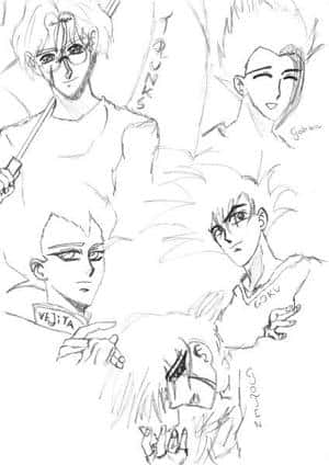 DBZ in Clamp Style ;-)