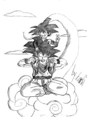 Son Goku und Son Goten