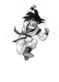 Son Goku freut sich