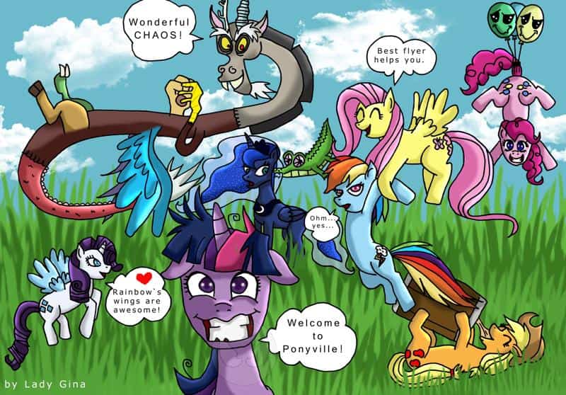 Chaos in Ponyville