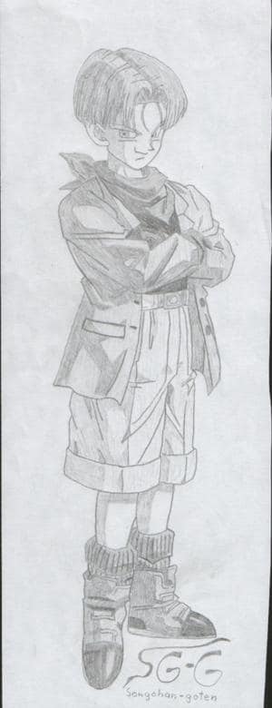 Trunks in Freizeitkleidung