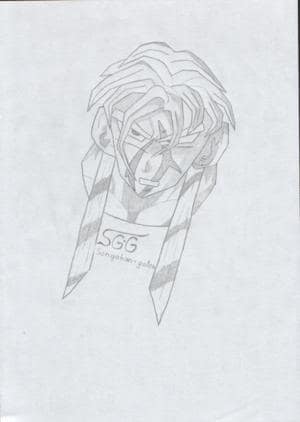 meine selbsterfundene dbz Figure