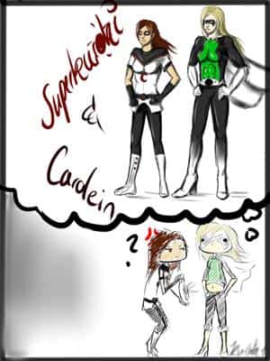 Superkurohi& Carolein2