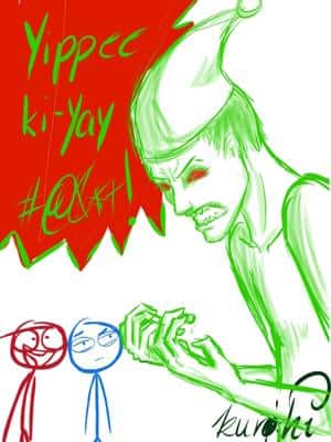 yippee ki-yay M**********r