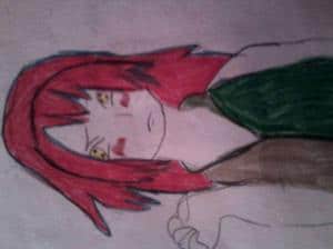 schüchternes oder erötetes girl