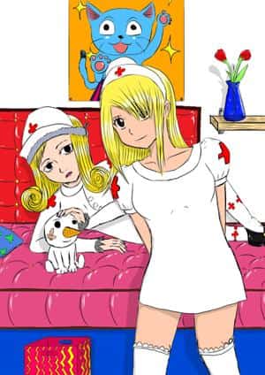 Fairy Tail Krankenschwester Cosplay