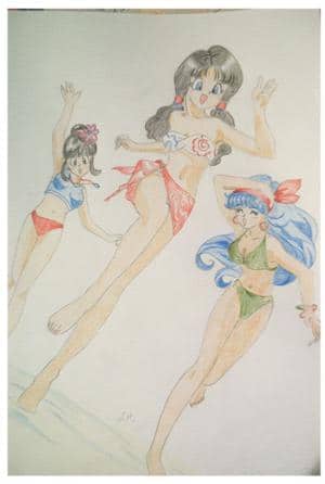 Videl, Chi-Chi & Lunch!