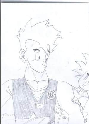 son gohan und sein kleiner bruder son goten